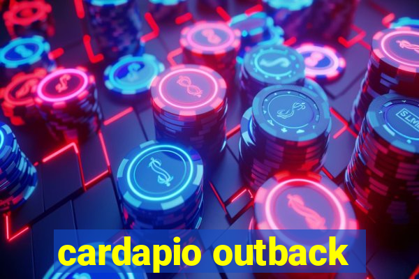 cardapio outback